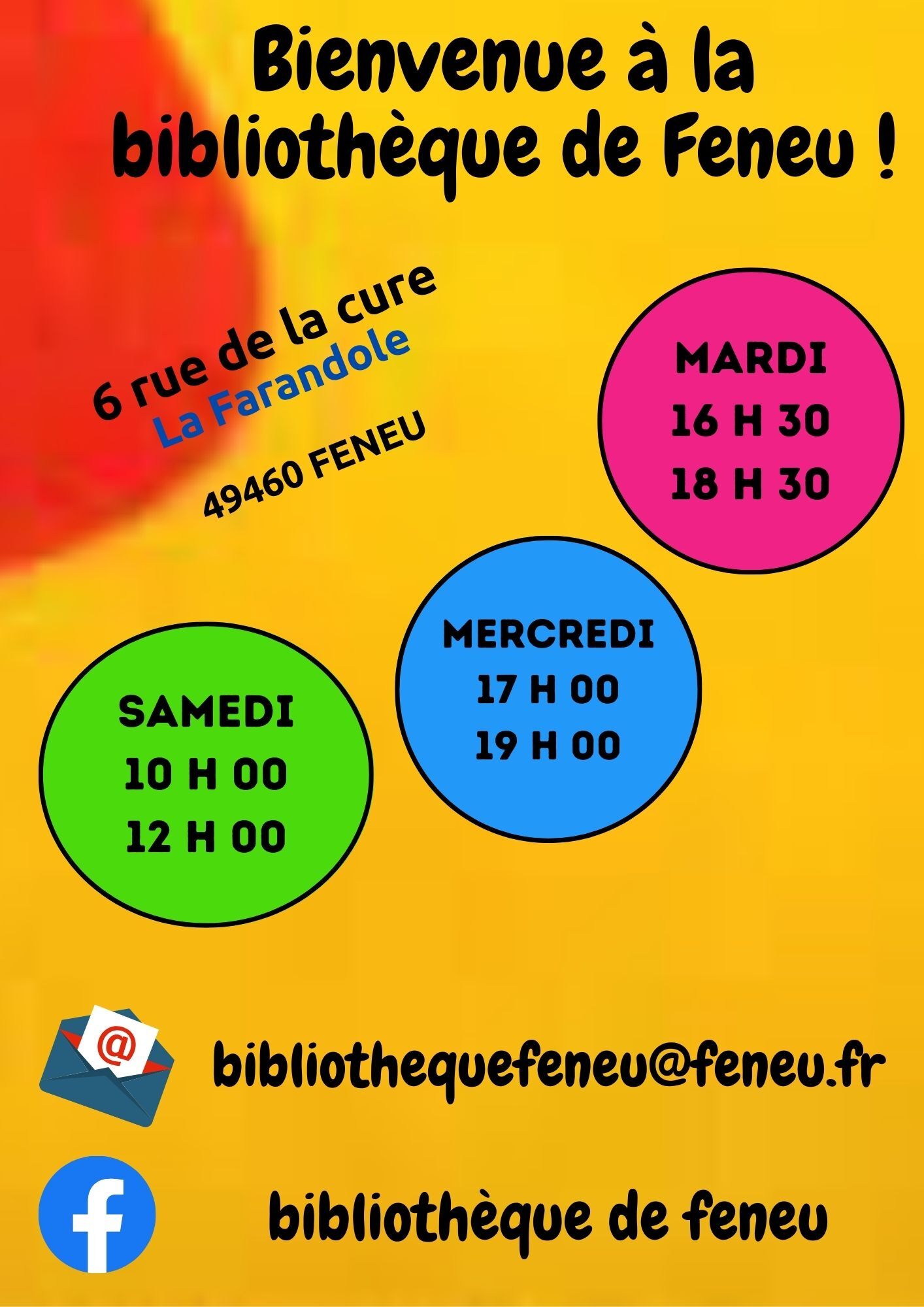 AFFICHE HORAIRE ET JOURS1