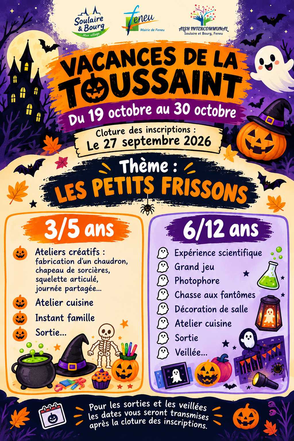 animations octobre ALSH